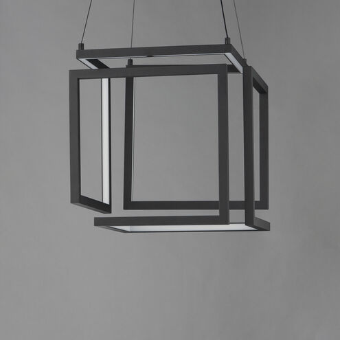 Penrose LED 16 inch Black Single Pendant Ceiling Light