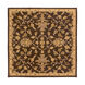 Caesar 96 X 96 inch Brown and Brown Area Rug, Wool