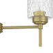 Claire 3 Light 20 inch Satin Brass Chandelier Ceiling Light