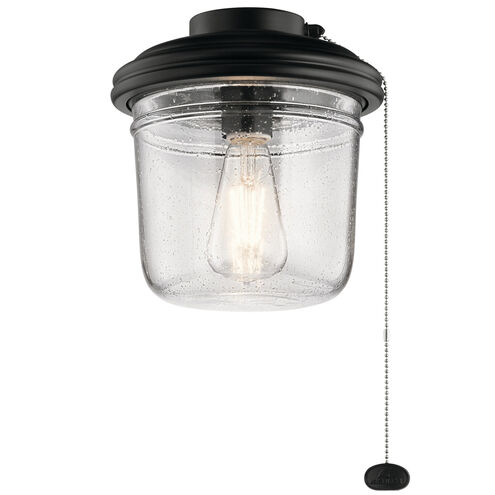Yorke LED Satin Black Fan Light Kit