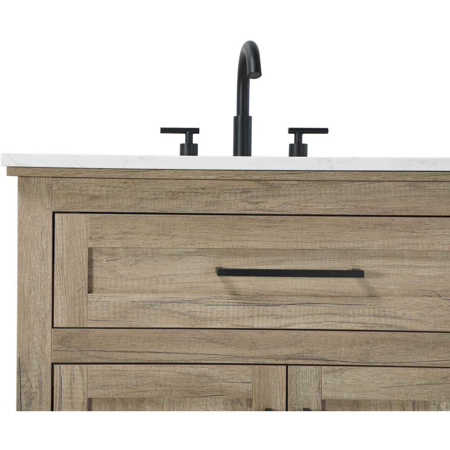 Remington 72 X 35 inch Natural Oak Bathroom Vanity Cabinet