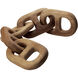 Chain Link Natural Decorative Object