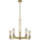 Emmerham 5 Light 26 inch Soft Brass Chandelier Ceiling Light