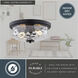 Northlake 2 Light 13 inch Matte Black Flush Mount Ceiling Light