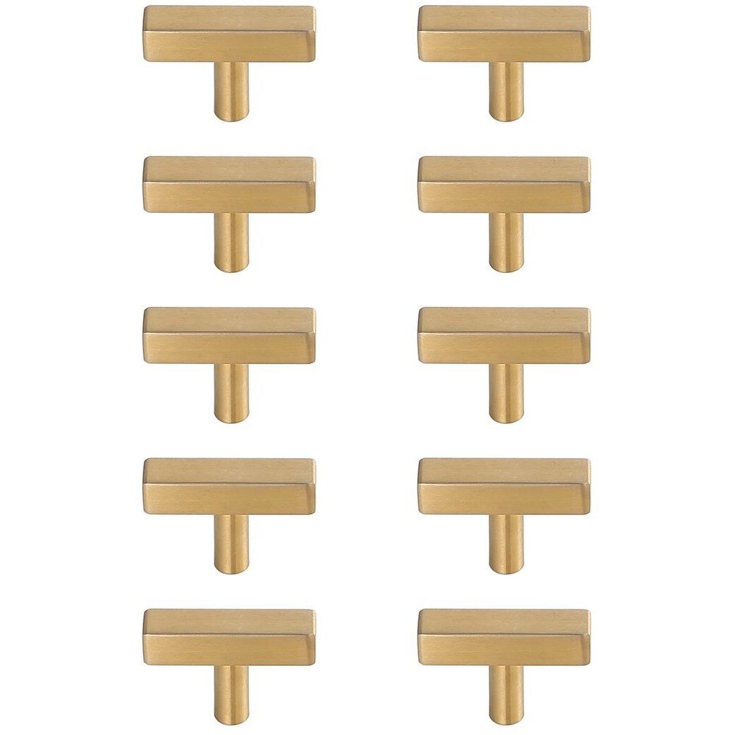 Dior Brass Hardware Drawer Pull, Set of 10