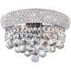 Empire 2 Light 12 inch Chrome Wall Light