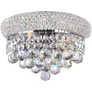 Empire 2 Light 12 inch Chrome Wall Light