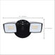 Brentwood LED 4.41 inch Black Outdoor Flood Light