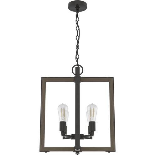 Woodburn 4 Light 18.5 inch Noble Bronze Pendant Ceiling Light