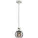 Ballston Rochester 1 Light 5.88 inch White Polished Chrome Stem Hung Mini Pendant Ceiling Light