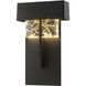 Shard LED 14.1 inch Coastal Oil Rubbed Bronze Outdoor Sconce, Large