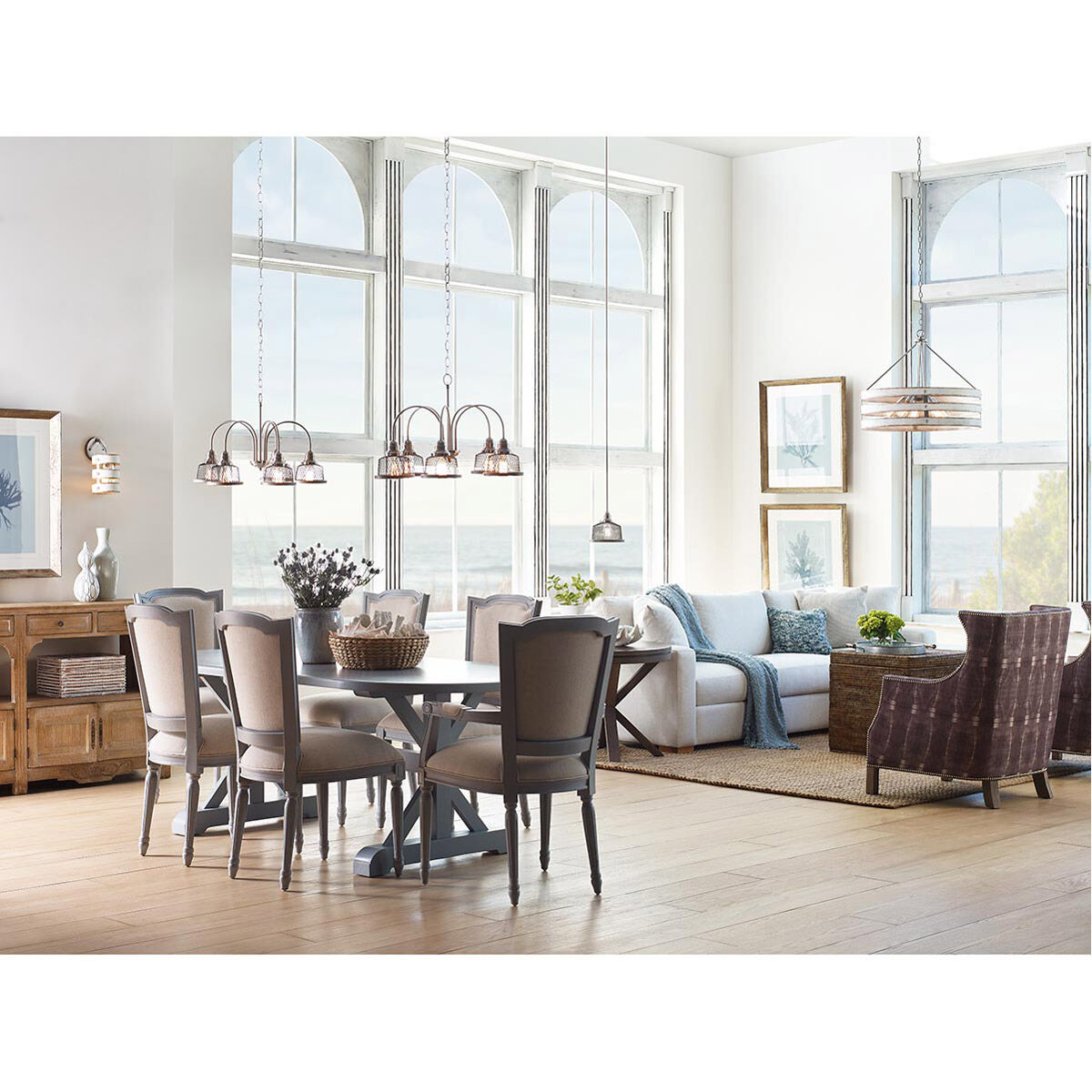 Tilley 1 Light 8 inch Brushed Nickel Mini-Pendant Ceiling Light