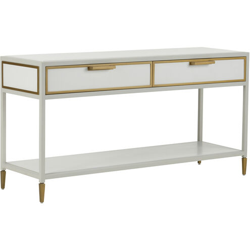 Bobbie 58 inch White/Cream Console Table