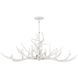 Brosh 6 Light 41.5 inch Antique White Island Light Ceiling Light, Medium