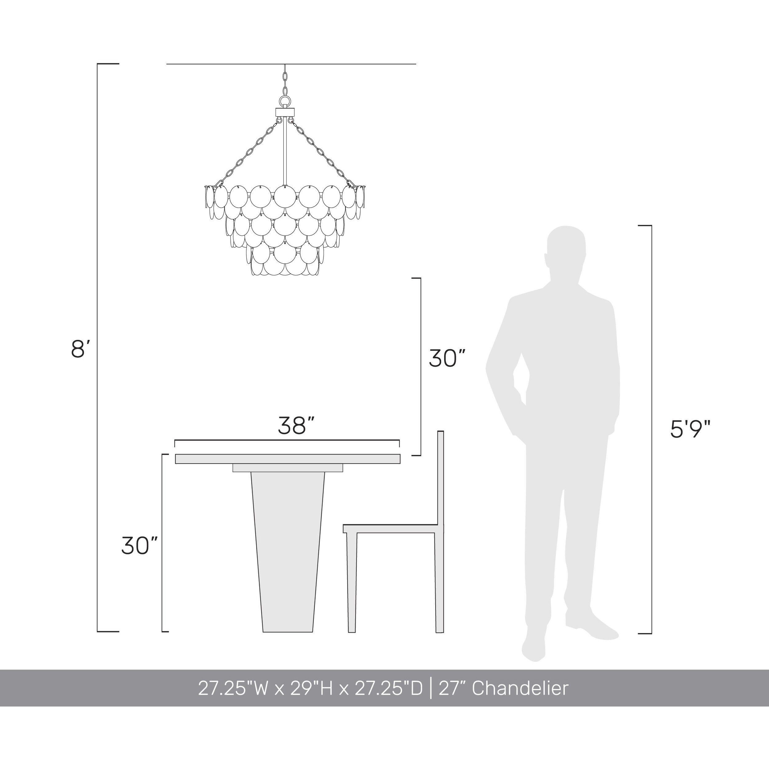 Yep Cascada Pendant Ceiling Light in Smoke Plated Glass, 3 Tier