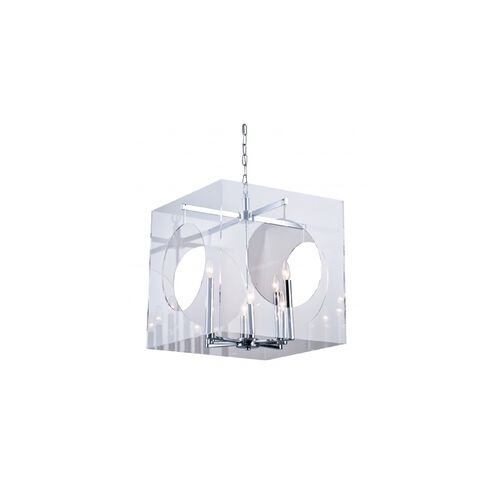 Canada 8 Light 20 inch Chrome Chandelier Ceiling Light