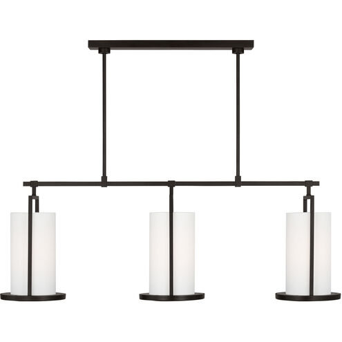 Thom Filicia Sherwood Linear Chandelier Ceiling Light in Aged Iron