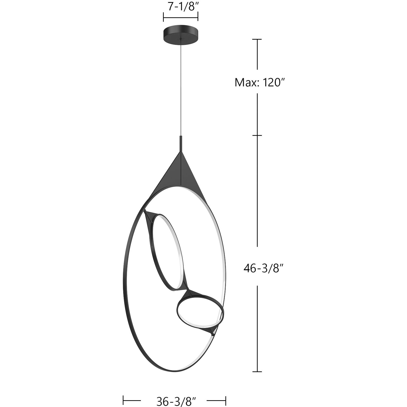 Serif Pendant Ceiling Light