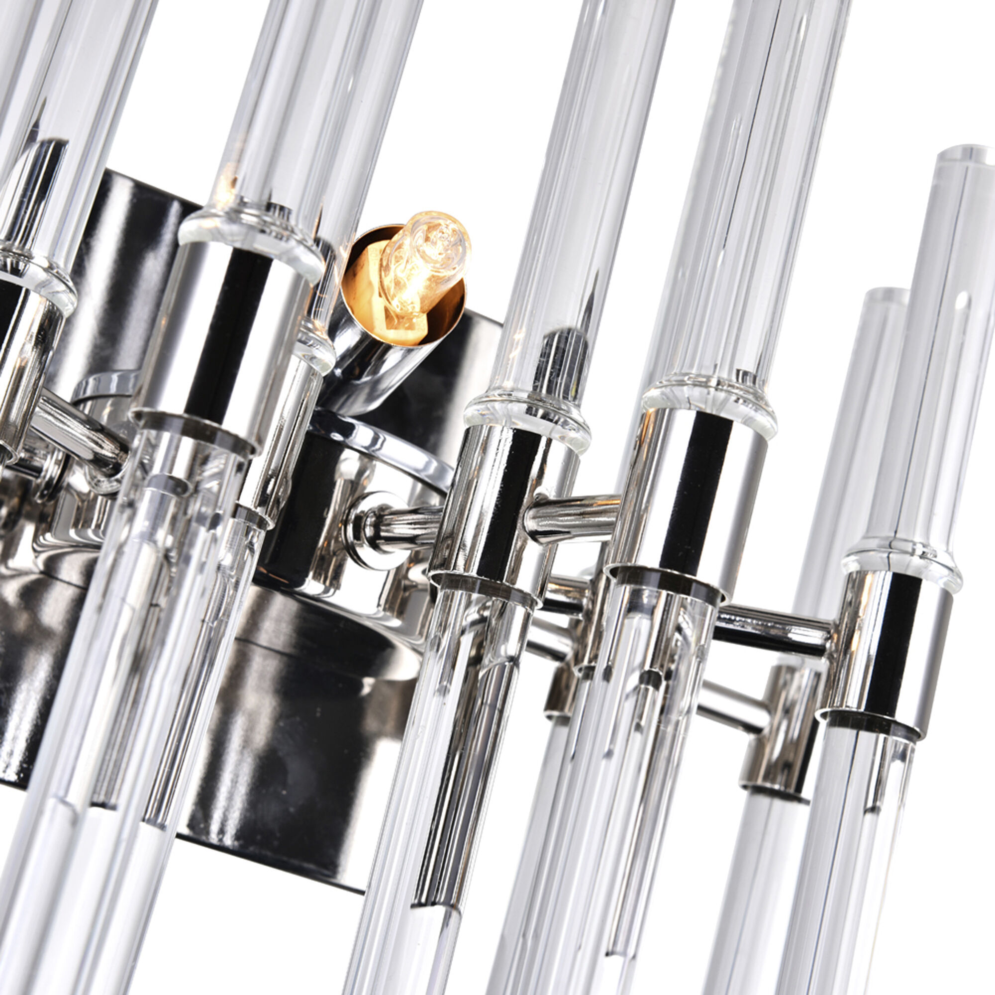 Miroir 1 Light 10 inch Polished Nickel Wall Light