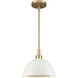 Pelham 2 Light 10 inch Satin Brass Pendant Ceiling Light