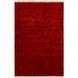 Evergreen 120 X 120 inch Burgandy Handmade Rug in 10 x 10