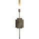 Lisse 1 Light 4.8 inch Dark Smoke ADA Sconce Wall Light