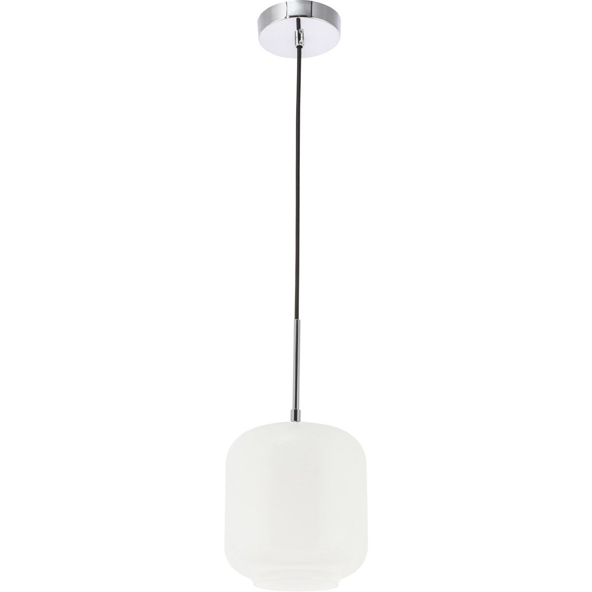 Collier 1 Light 7.3 inch Chrome Pendant Ceiling Light
