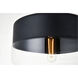 Ashwell 1 Light 10 inch Black Pendant Ceiling Light