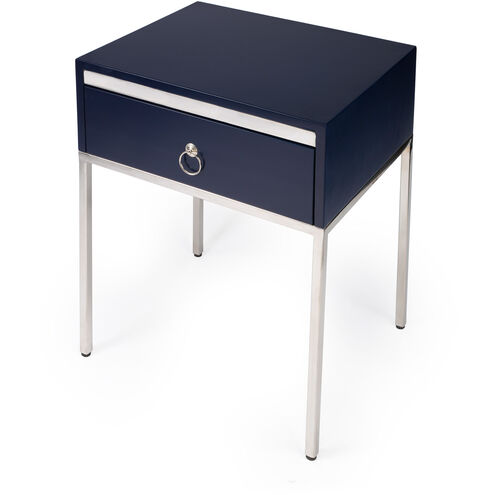 Monika Blue & Silver End or Side Table