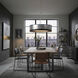 Cannery 6 Light 38 inch Ombre Galvanized Pendant Ceiling Light