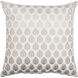 Fabuleuse 20 X 20 inch Light Beige/Light Gray/Taupe Accent Pillow