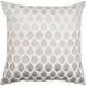 Fabuleuse 18 X 18 inch Light Beige/Light Gray/Taupe Accent Pillow