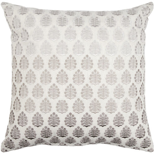 Fabuleuse 18 X 18 inch Light Beige/Light Gray/Taupe Accent Pillow