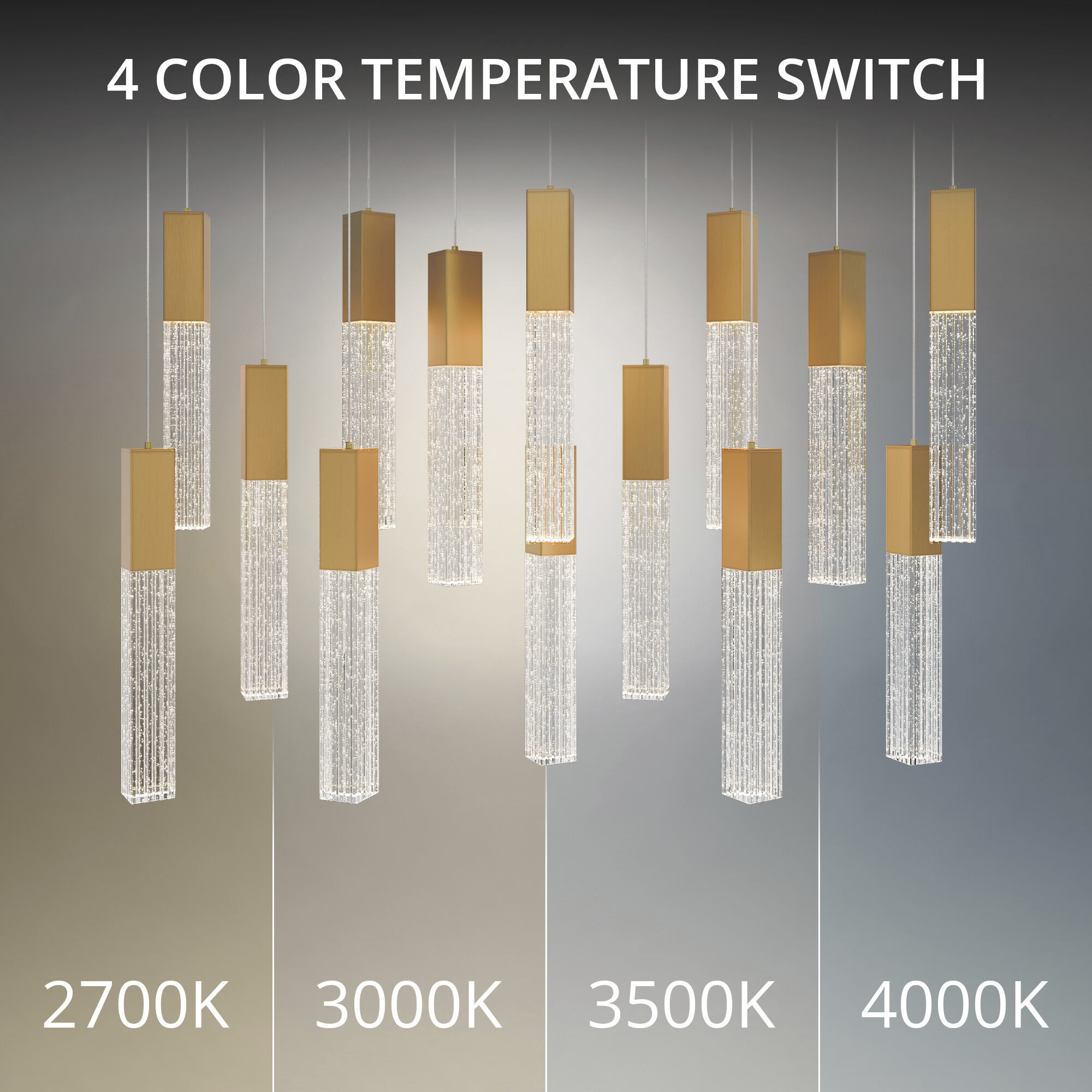 Cinema LED 9.5 inch Aged Brass Indoor Hanging Lighting Ceiling Light