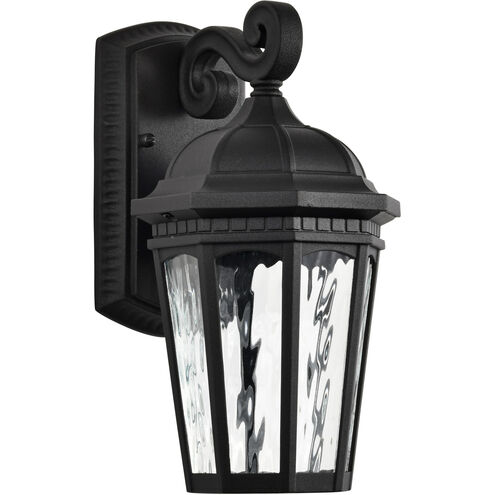 East River LED 12 inch Matte Black Outdoor Wall Sconce