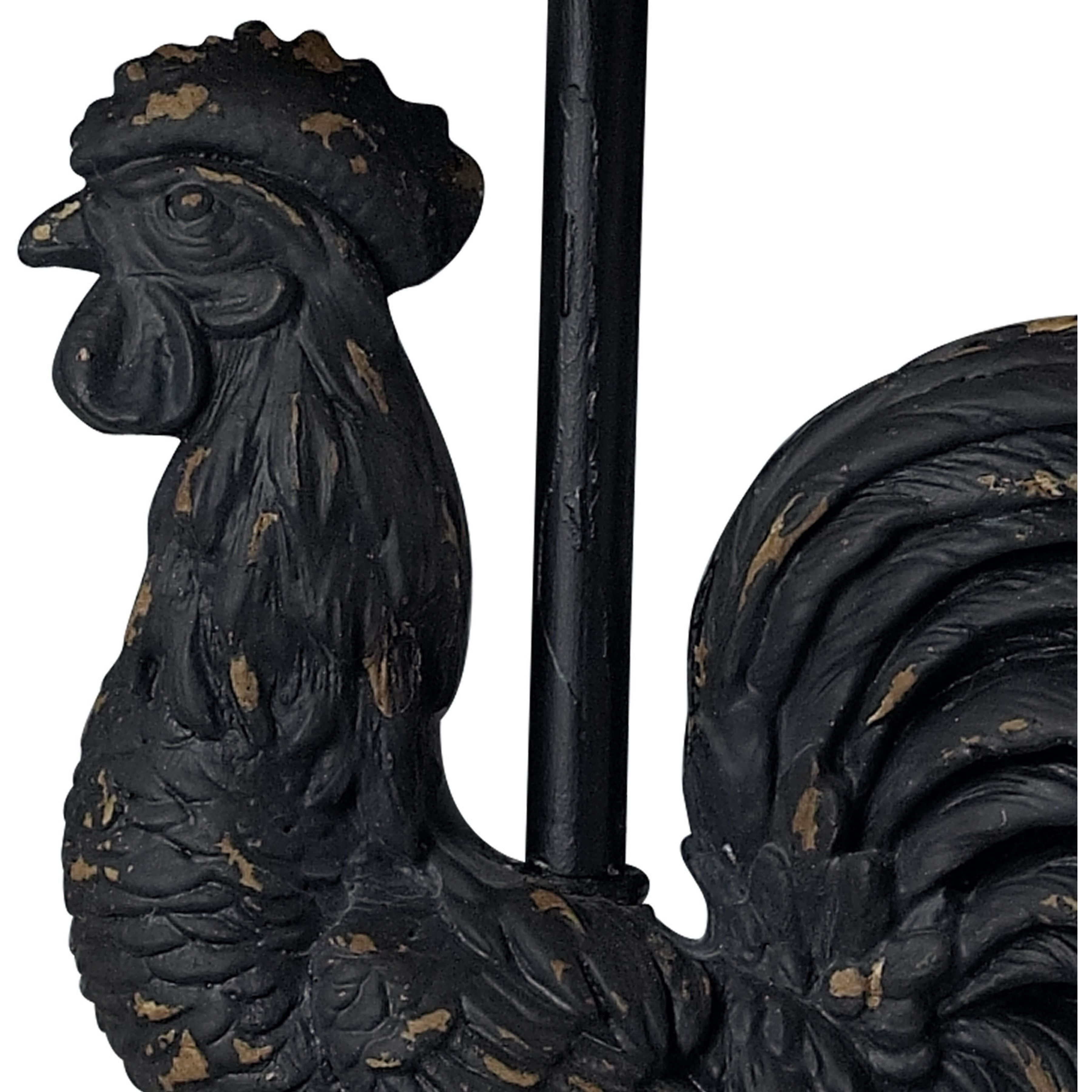 Braysford 15 inch 15 watt Antique Black Table Lamp Portable Light