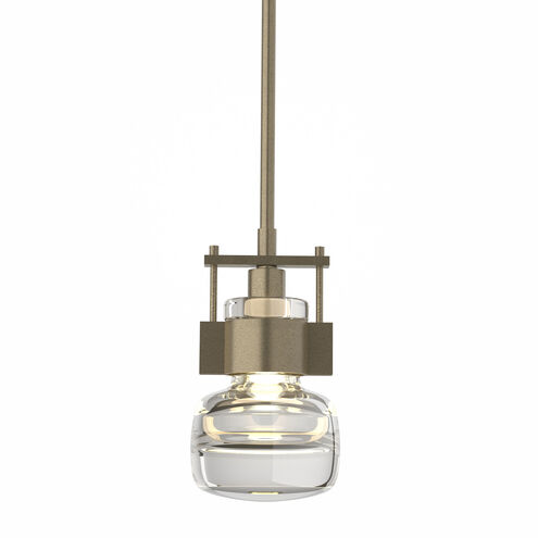 Cuff 1 Light 5.4 inch Soft Gold Mini Pendant Ceiling Light