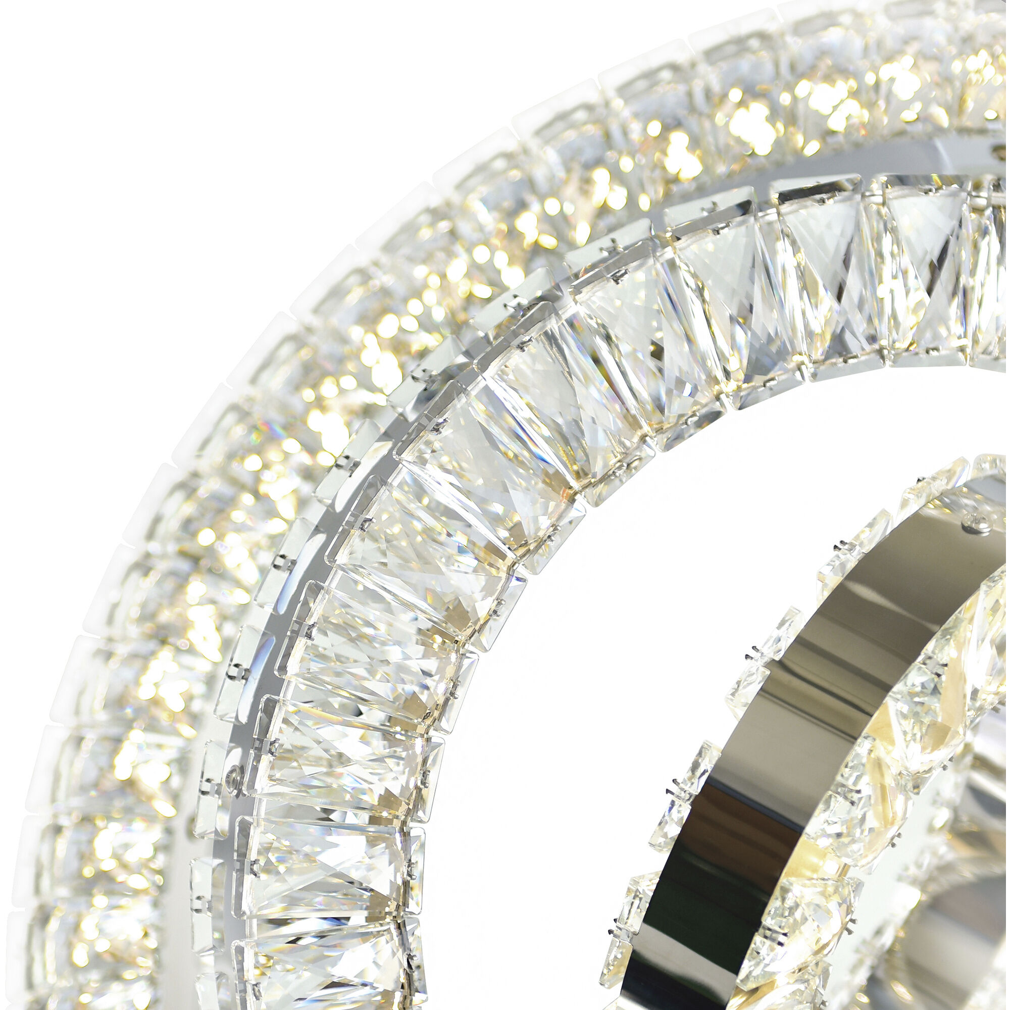 Celina LED 20 inch Chrome Down Chandelier Ceiling Light