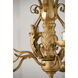 Classic 6 Light 23.6 inch Gold Pendant Ceiling Light