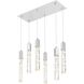 Aurora 6 Light 12 inch Chrome Pendant Ceiling Light