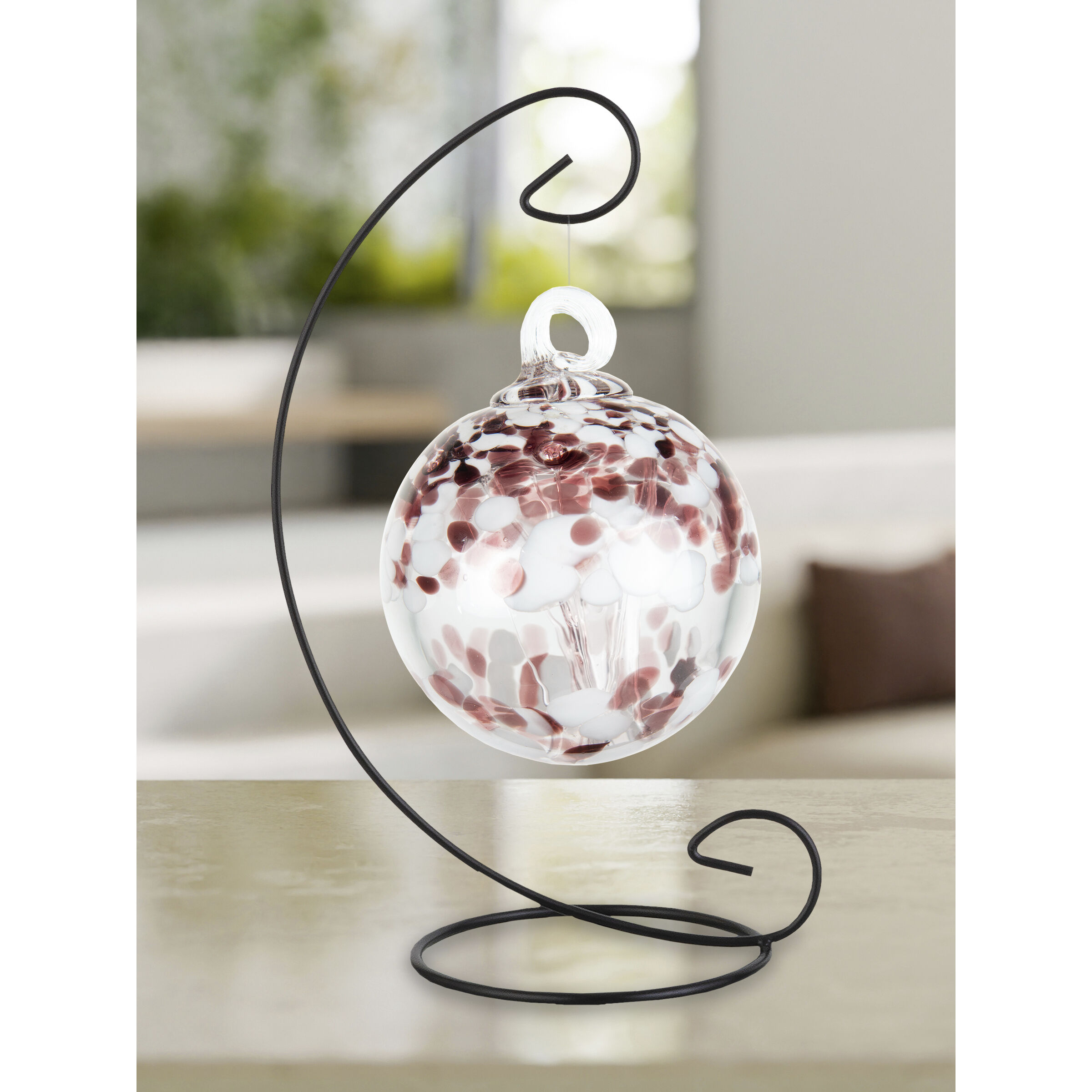 Tree Of Life Multi-color Art Glass Orb