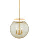 Gill 3 Light 15 inch Aged Brass Pendant Ceiling Light