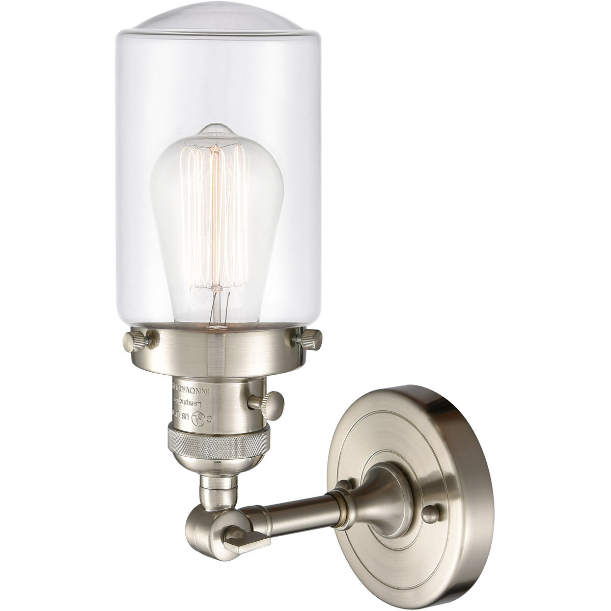 Franklin Restoration Dover LED 5 inch Brushed Satin Nickel Sconce Wall Light, Franklin Restoration