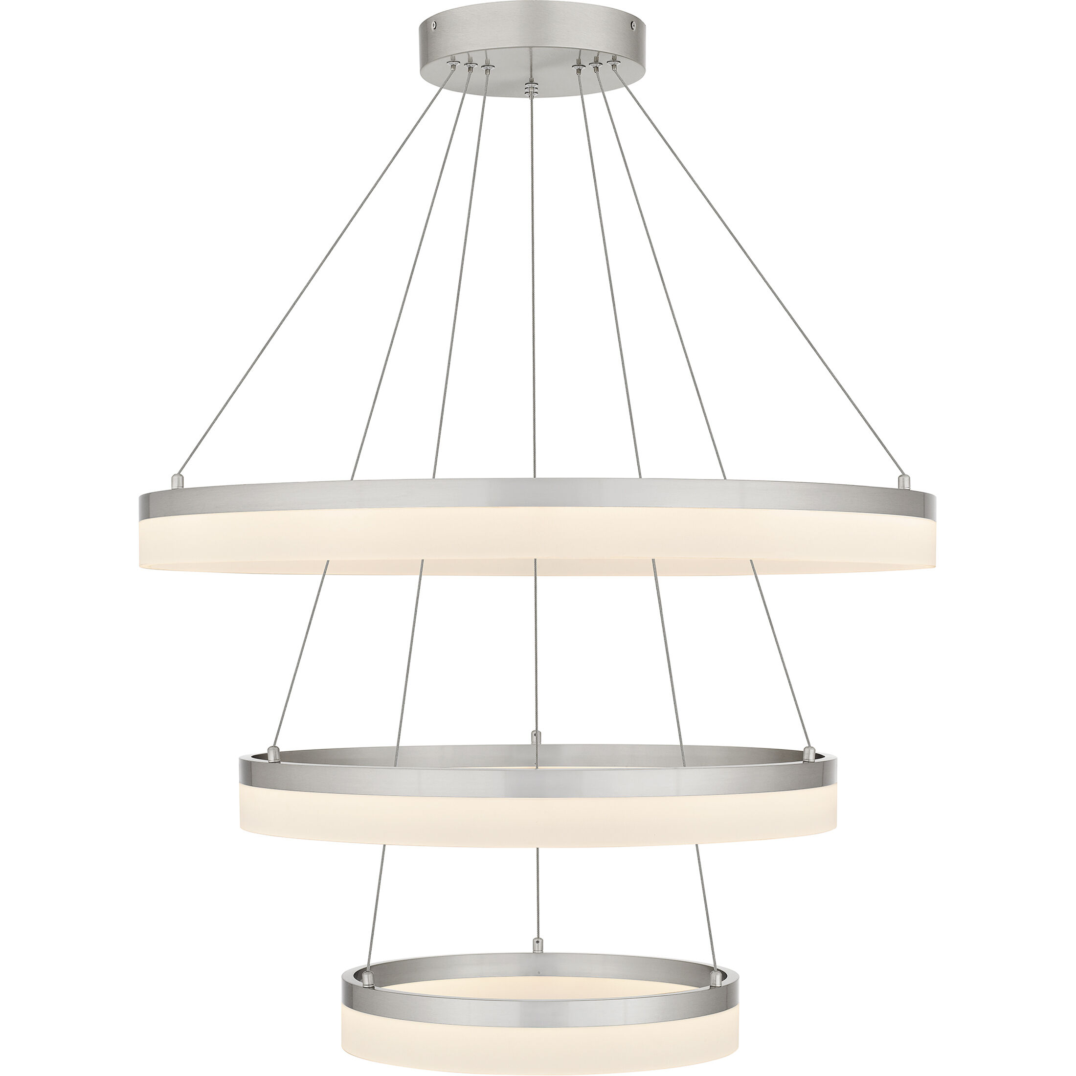 Cohen LED 31.5 inch Brushed Nickel Pendant Ceiling Light
