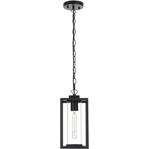 Memphis 1 Light 6 inch Black Outdoor Pendant