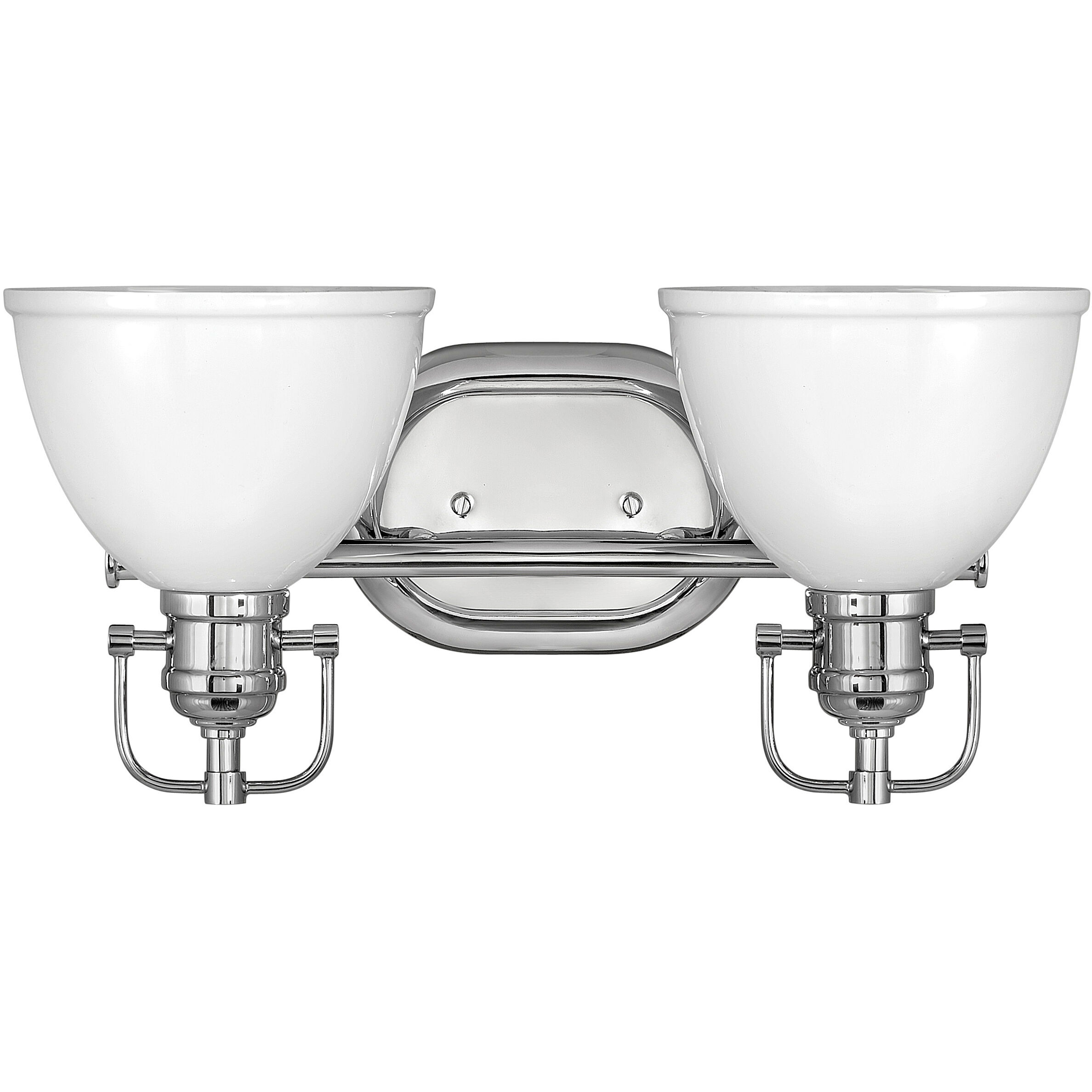 Rowan 2 Light 16 inch Chrome Vanity Light Wall Light