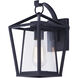 Artisan 1 Light 12.25 inch Black Outdoor Wall Mount