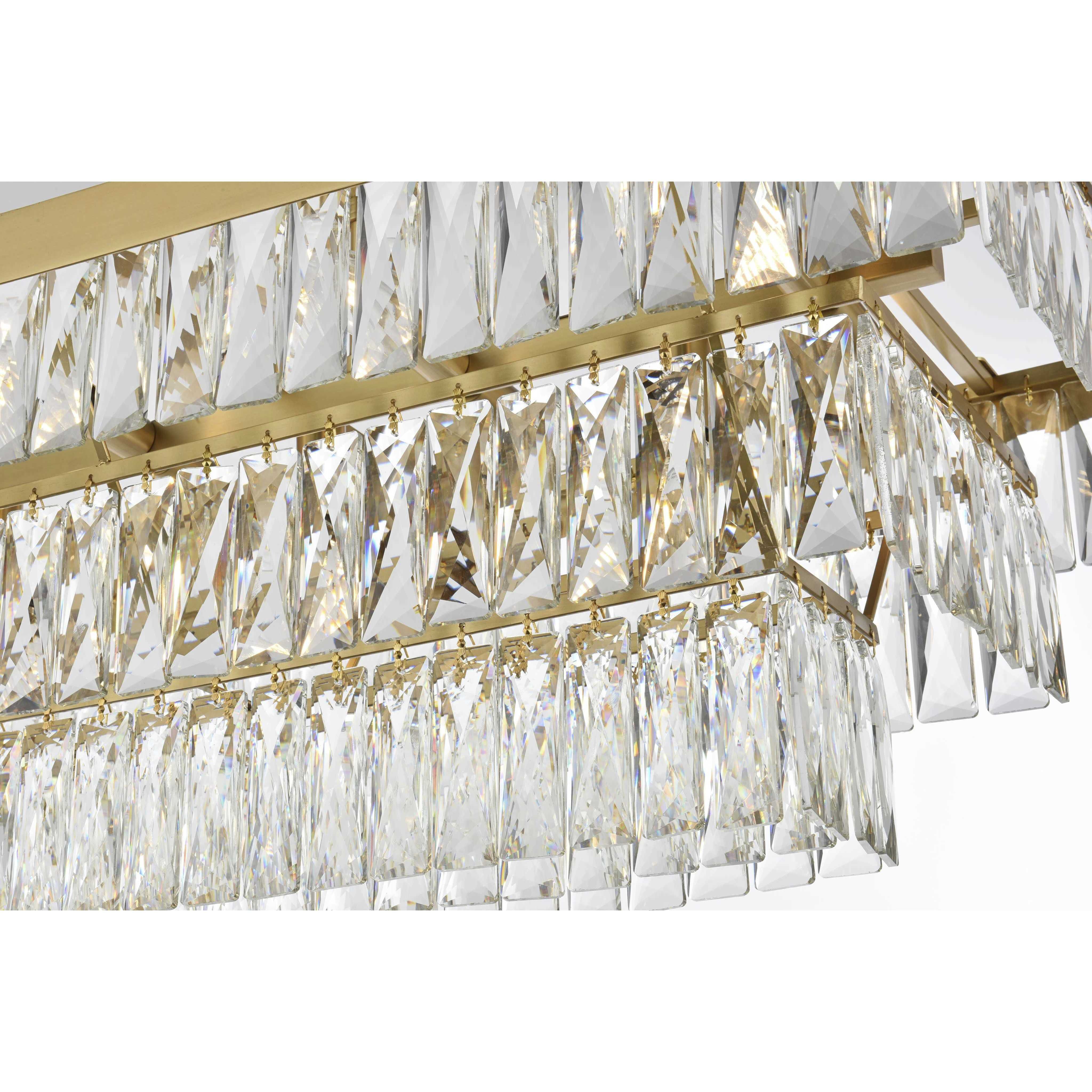 Josephine 17 Light 16 inch Satin Gold Chandelier Ceiling Light