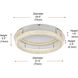 Bowen 1 Light 29.5 inch Chrome Flush Mount Ceiling Light