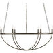 Quillian 6 Light 30.75 inch Light Mole Chandelier Ceiling Light